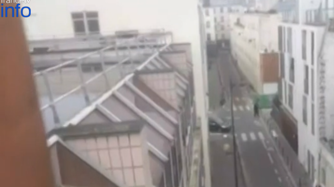 Βίντεο: H στιγμή της επίθεσης στη γαλλική εφημερίδα Charlie Hebdo